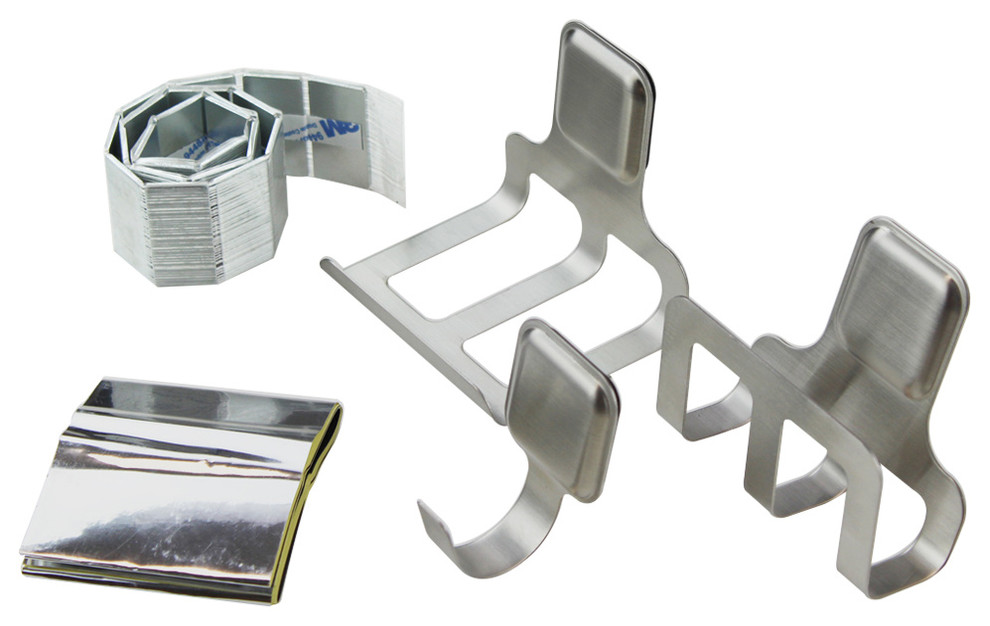 Transolid Stainless Steel Holder Kit, Stainless Contemporary