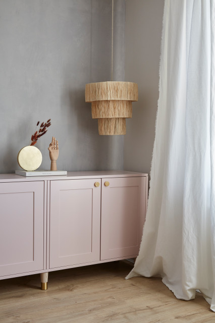 Soft Pink Sideboard moderne-dagligstue