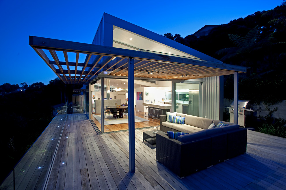 Design ideas for a contemporary home design in Auckland.