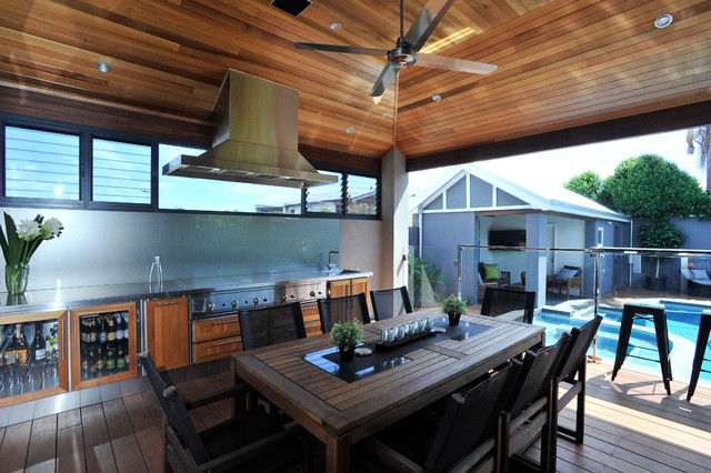 Second Storey Addition & major home renovation to character home contemporary-deck