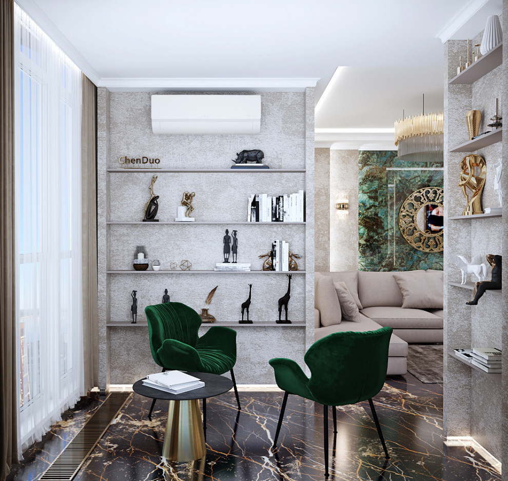 Апартаменты с элементами Арт-Деко