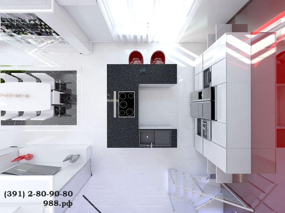 Дизайн интерьера Пентхауса — "ДРУГОЕ ИЗМЕРЕНИЕ"