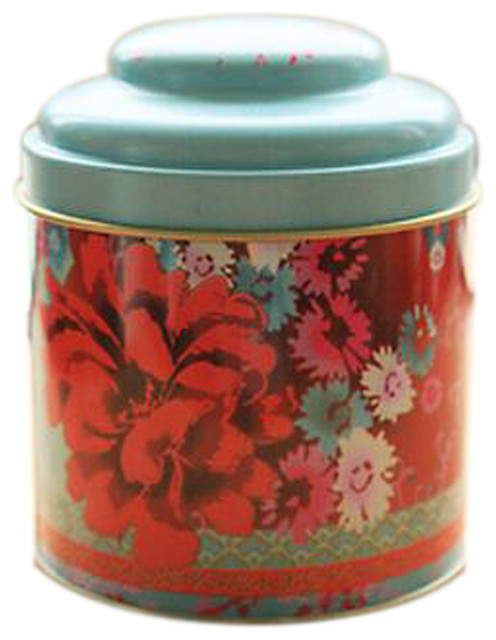 Practical Storage Tins Tea Coffee Sugar Canisters Red Practical Storage Tins Tea Coffee Sugar Canisters Red