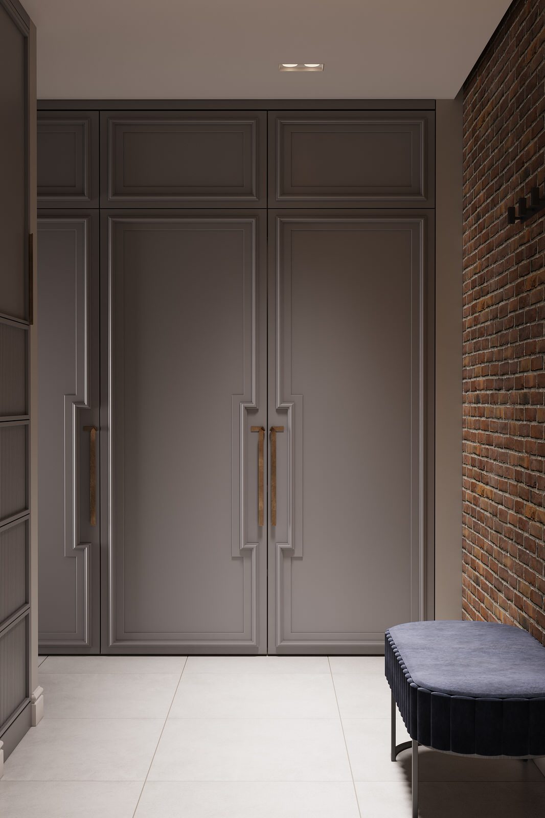 Дизайн-проект квартиры 60 кв.м в  стиле Петербургский Лофт