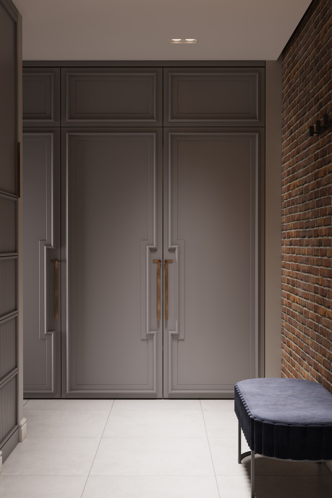 Дизайн-проект квартиры 60 кв.м в  стиле Петербургский Лофт