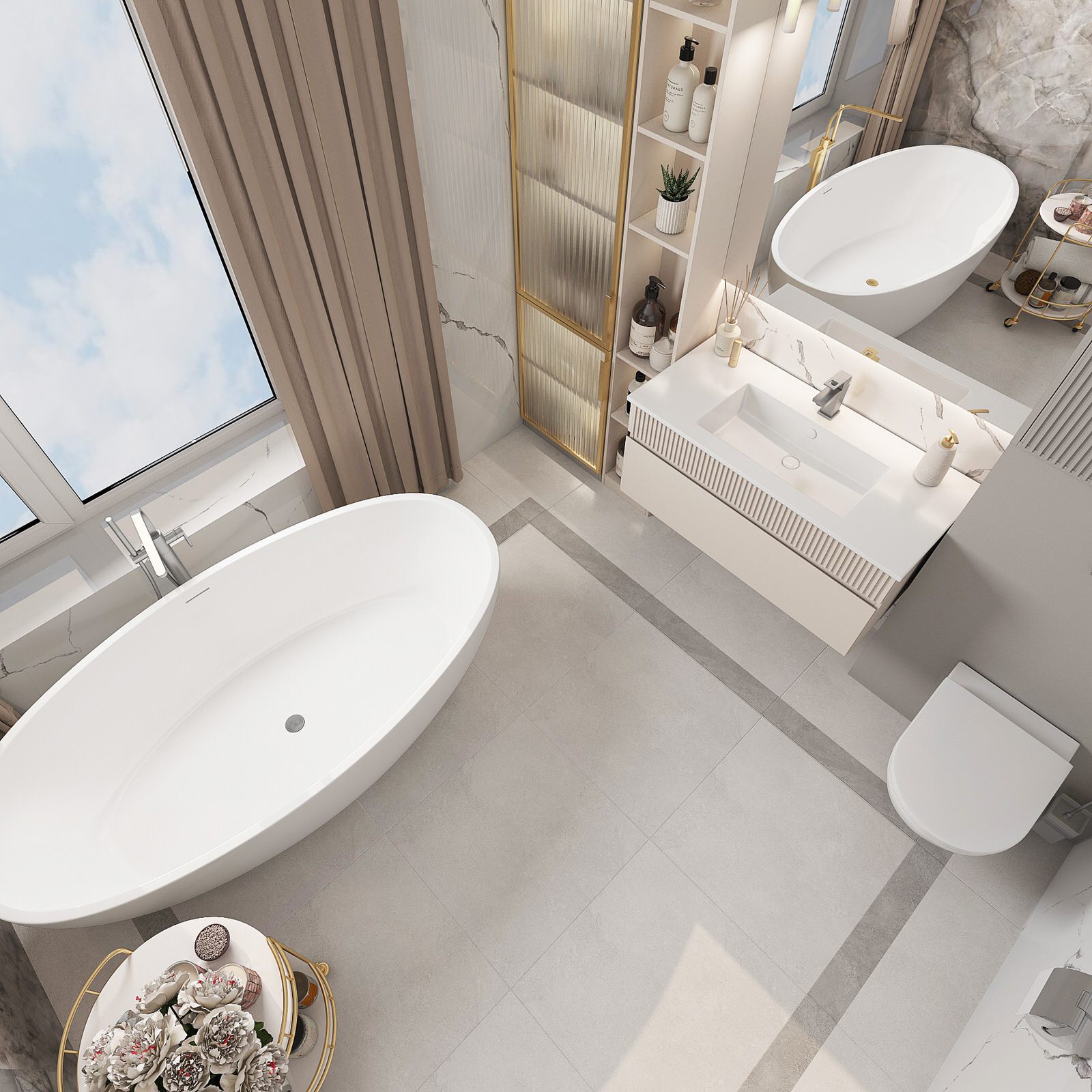 Проект в коттеджном посёлке Каменки