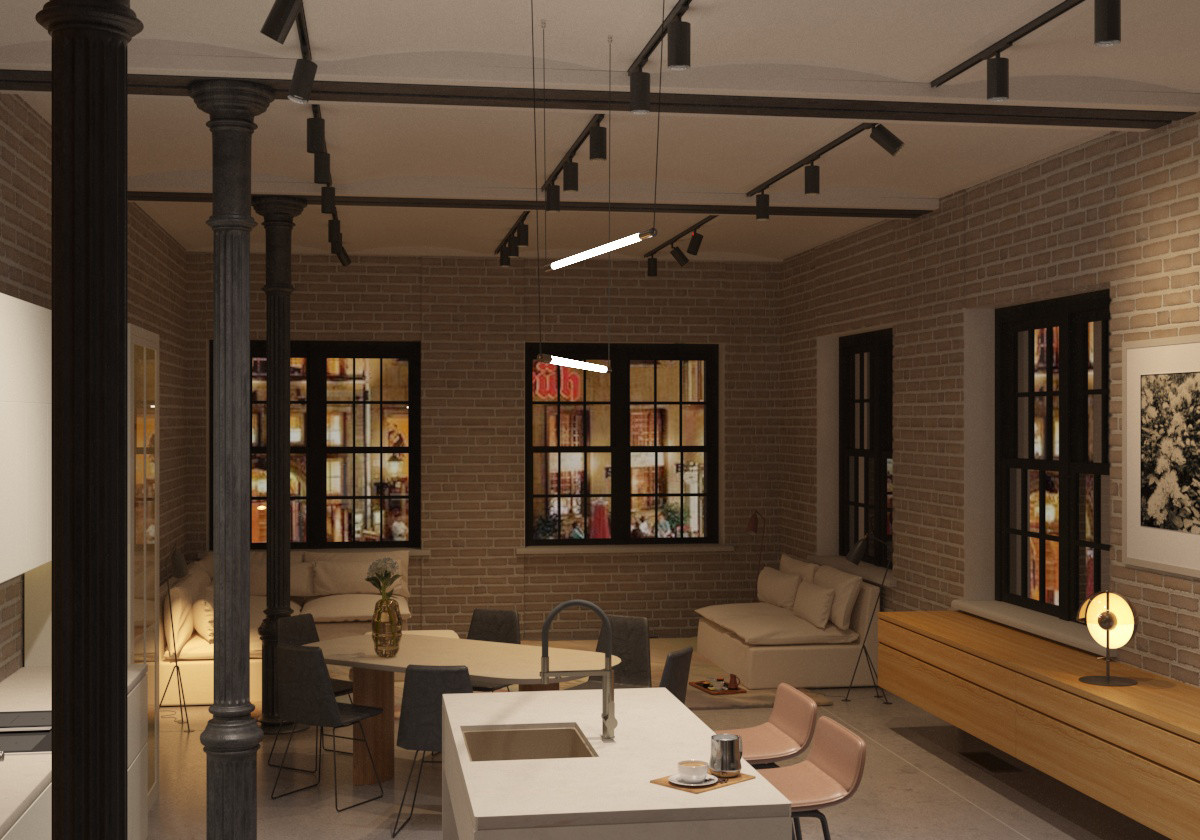 Лофт с оранжереей