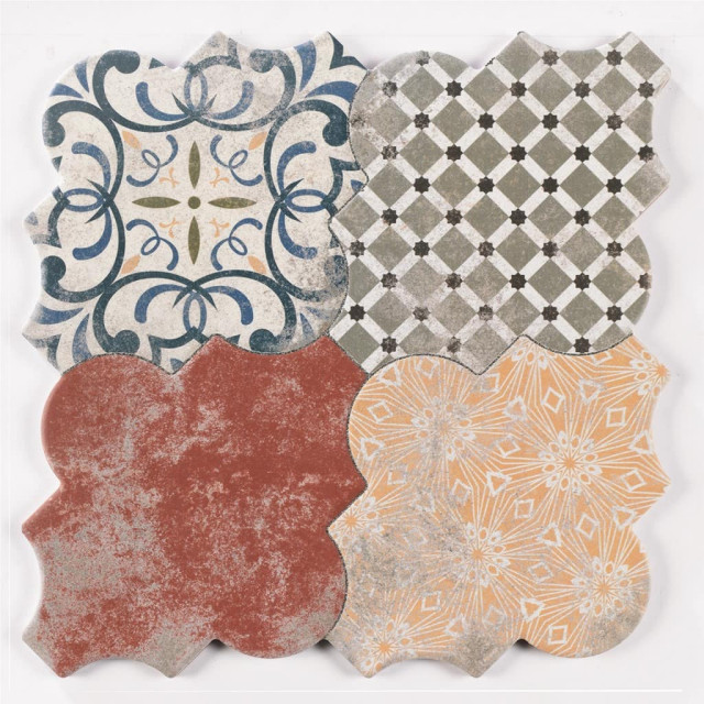 Riga Patchwork Tiles &ndash; Matt kitchen