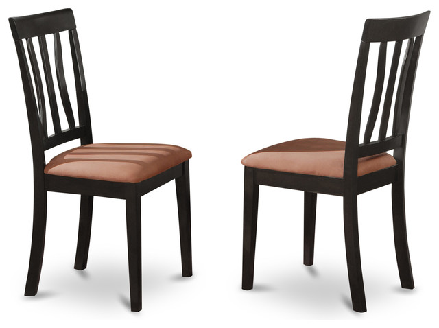 Set Of 2 Antique Kitchen Chair - Transitional - Dining ...