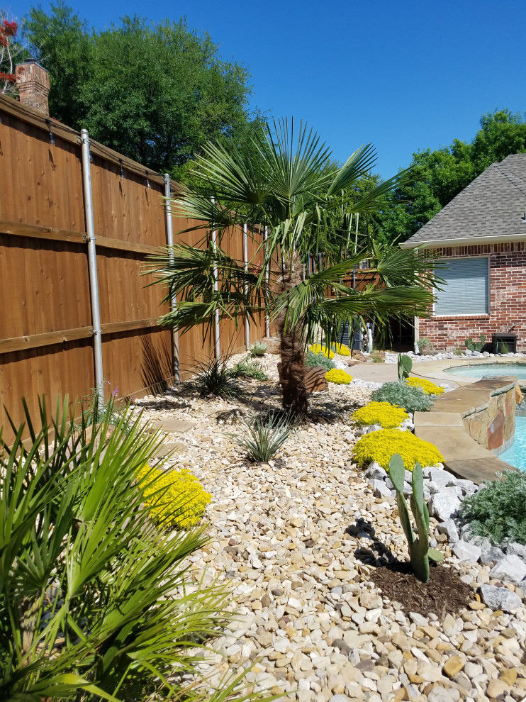 Southwestern rock garden