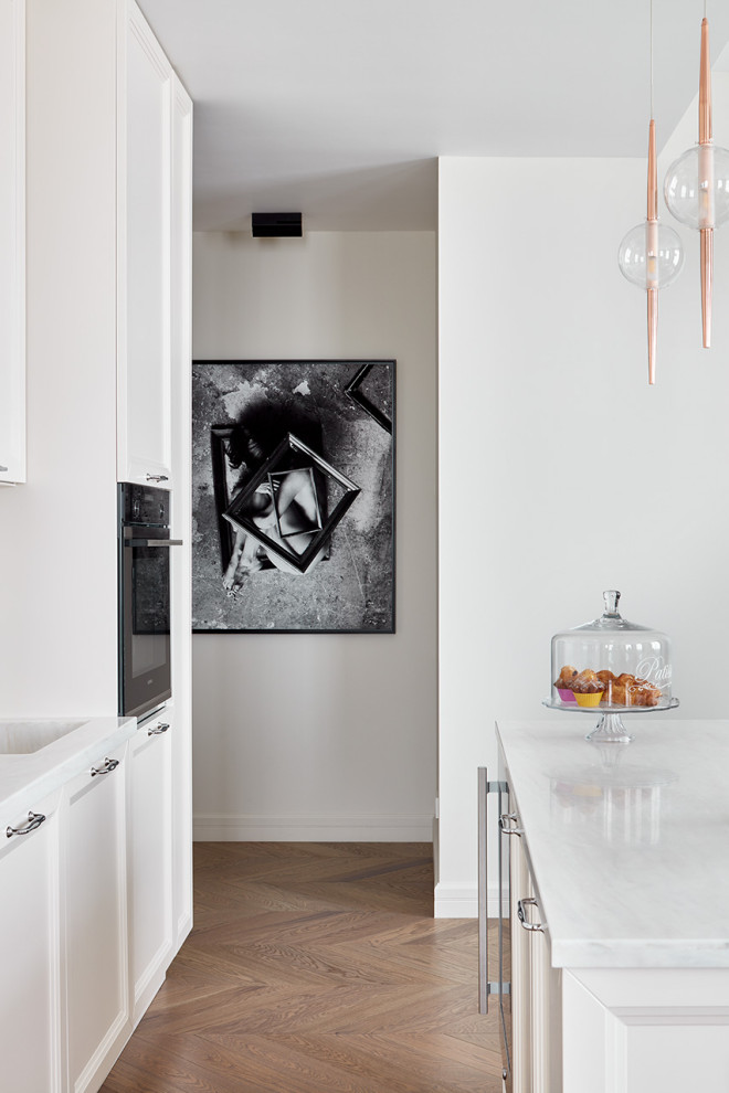 Квартира с камином.