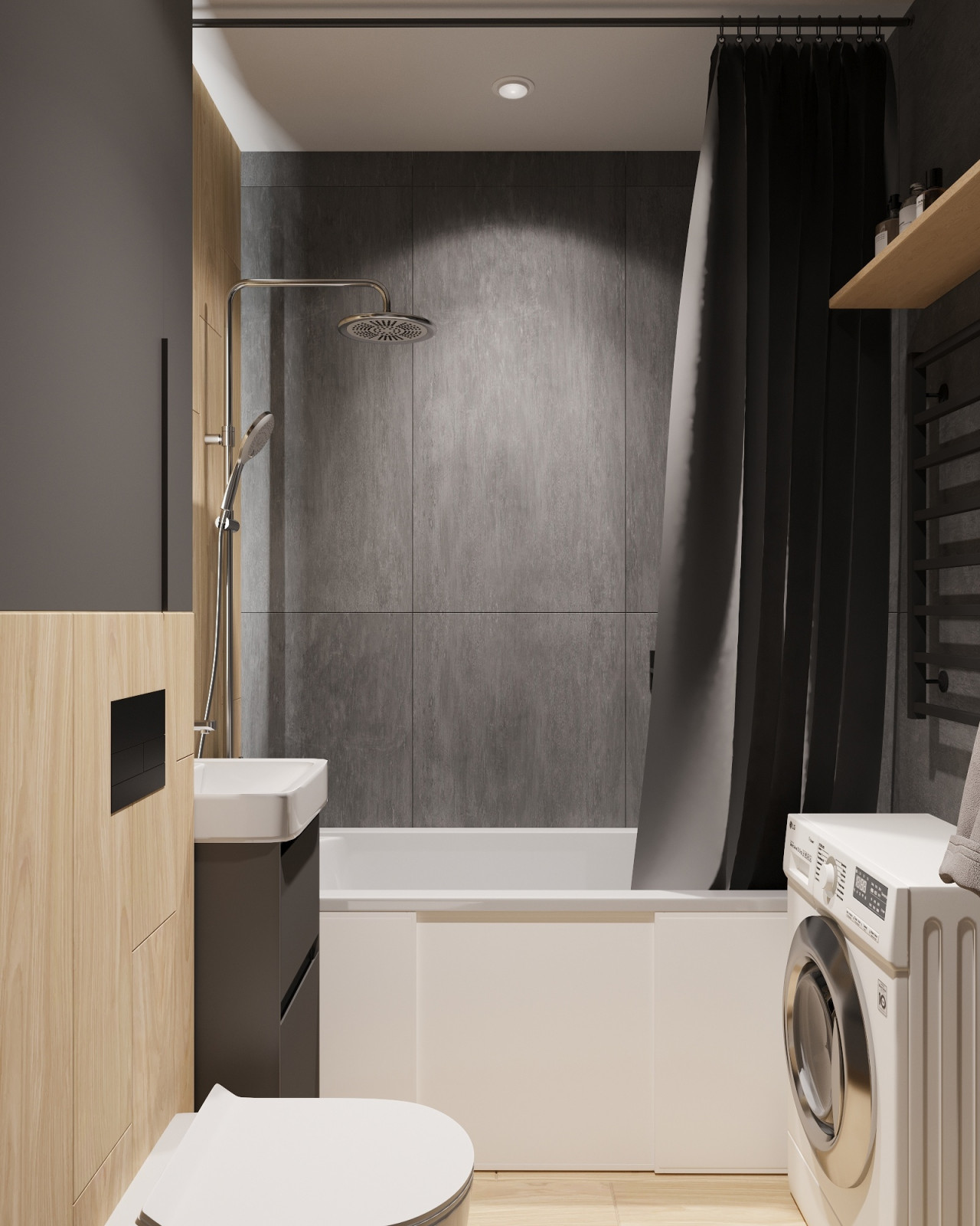 Дизайн проект квартиры , площадью 36 кв.м