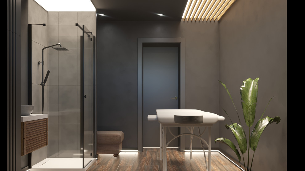 Дизайн проект салон массажа 100м