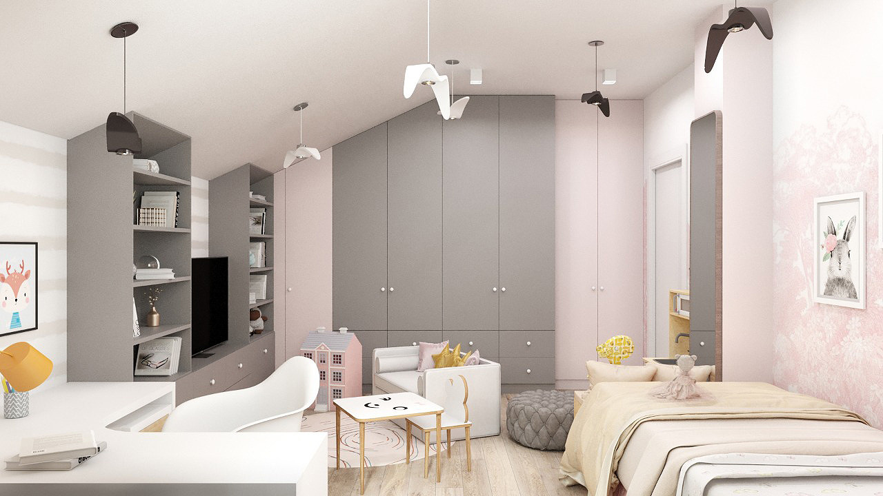 Семейные ценности. Детская девочки.