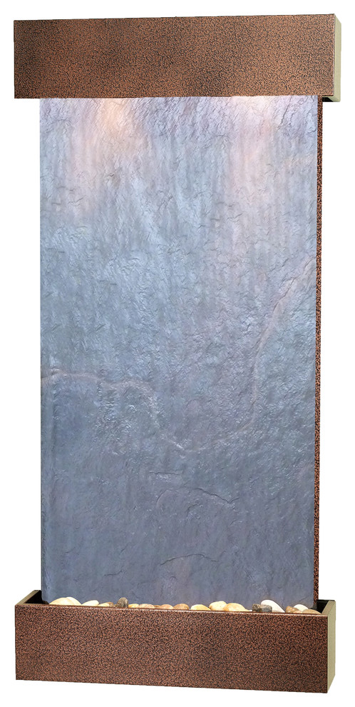 Whispering Creek Water Feature by Adagio, Black Featherstone, Copper Vein
