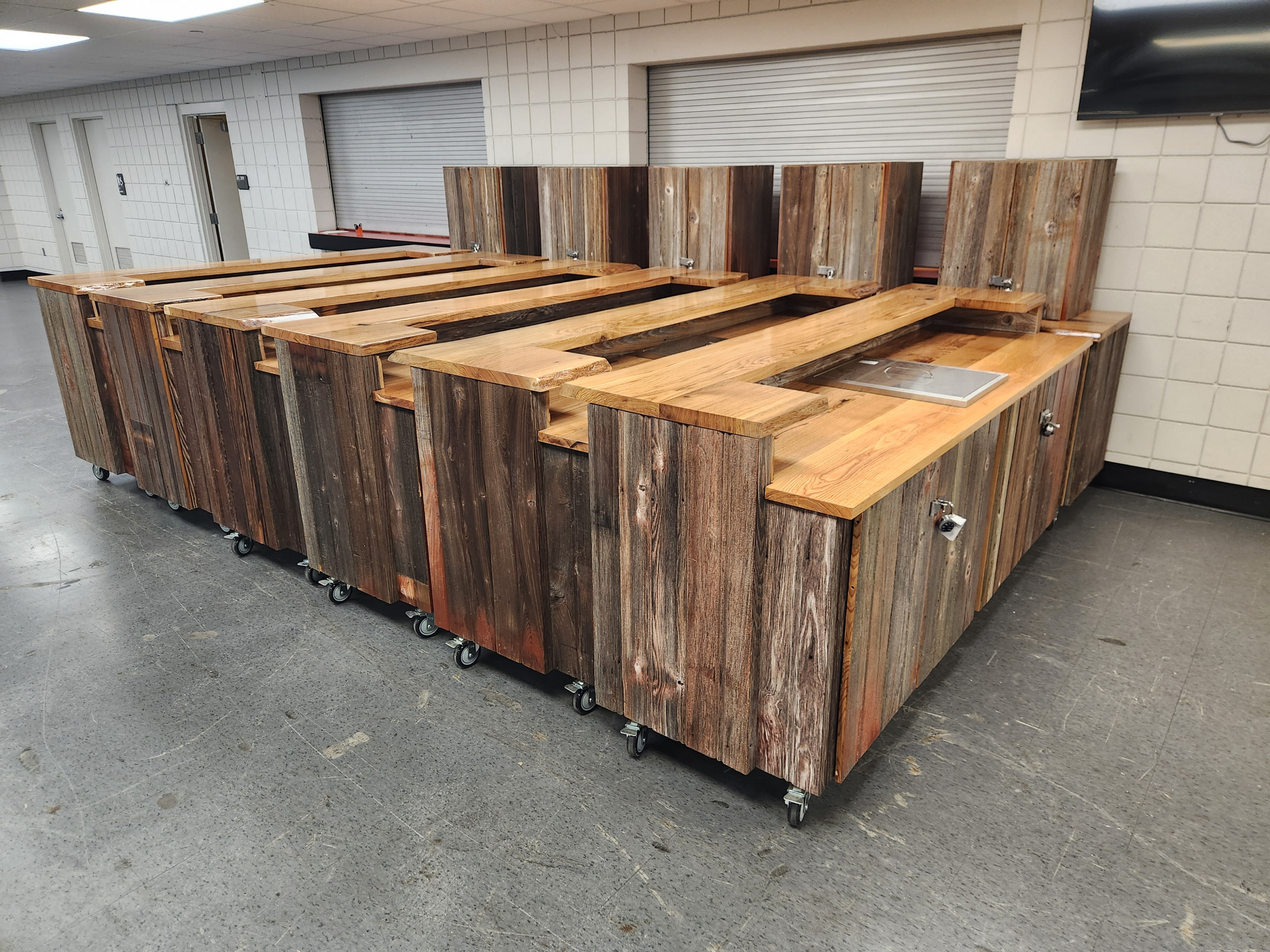 Custom roll around Bars