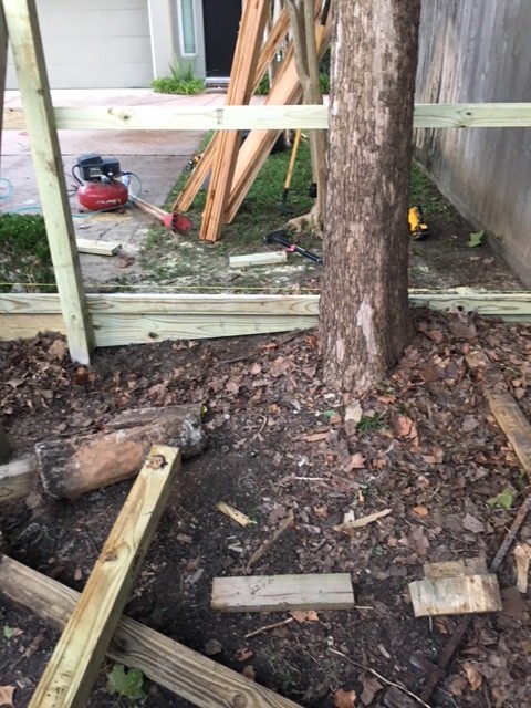 550' Cedar Fence Replacement