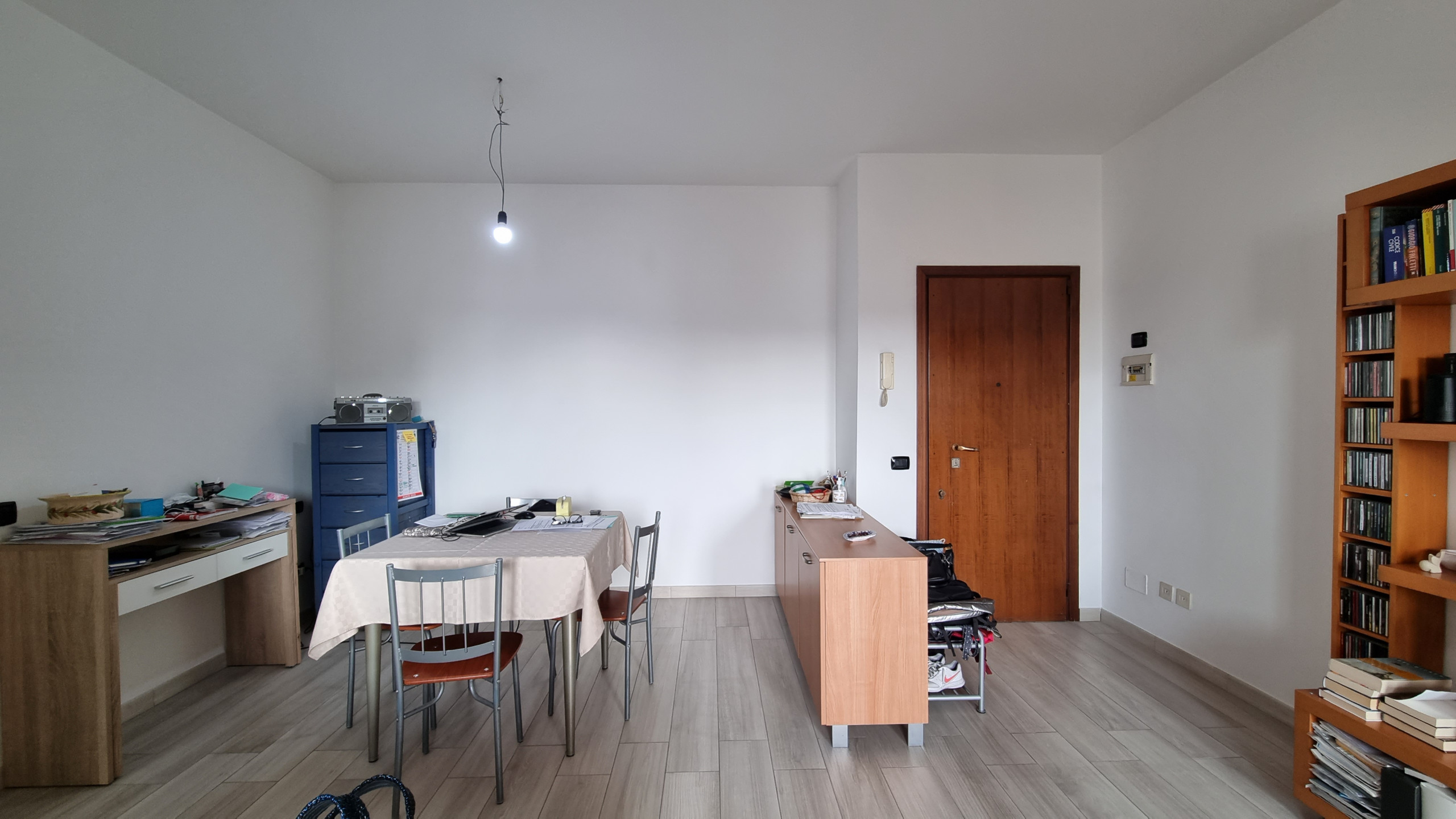 Arredo su misura per Living con zona studio