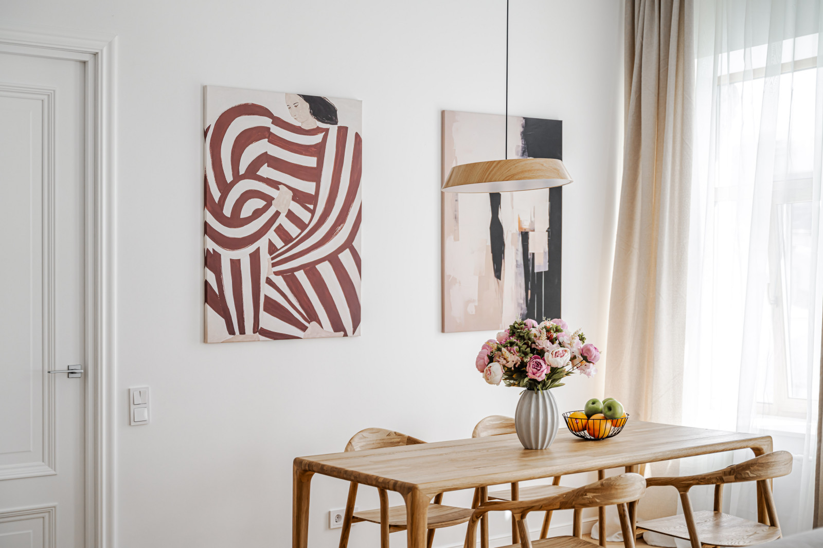 Светлая квартира в скандинавском стиле