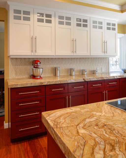 Redwood Shores Transitional Traditional Kitchen San