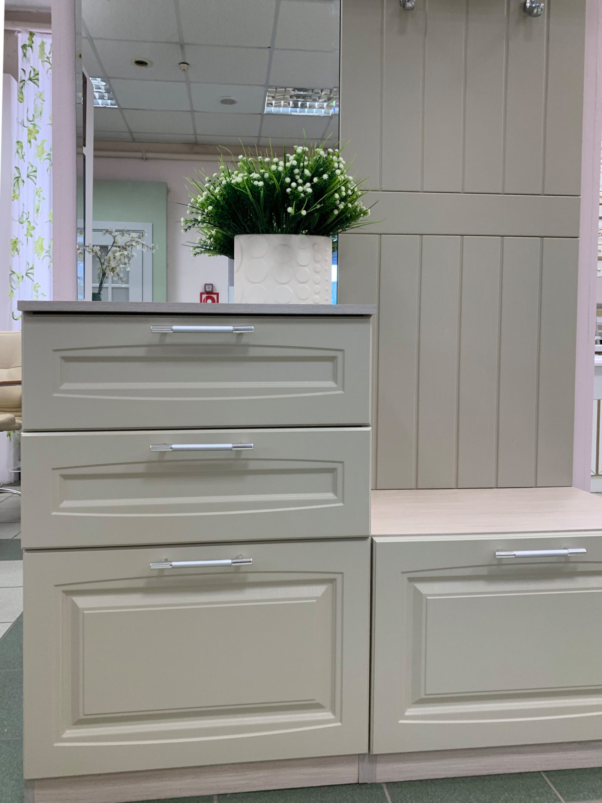 Элементы прихожей с фасадами "Верона". Производитель: Фабрика интерьера RuLes