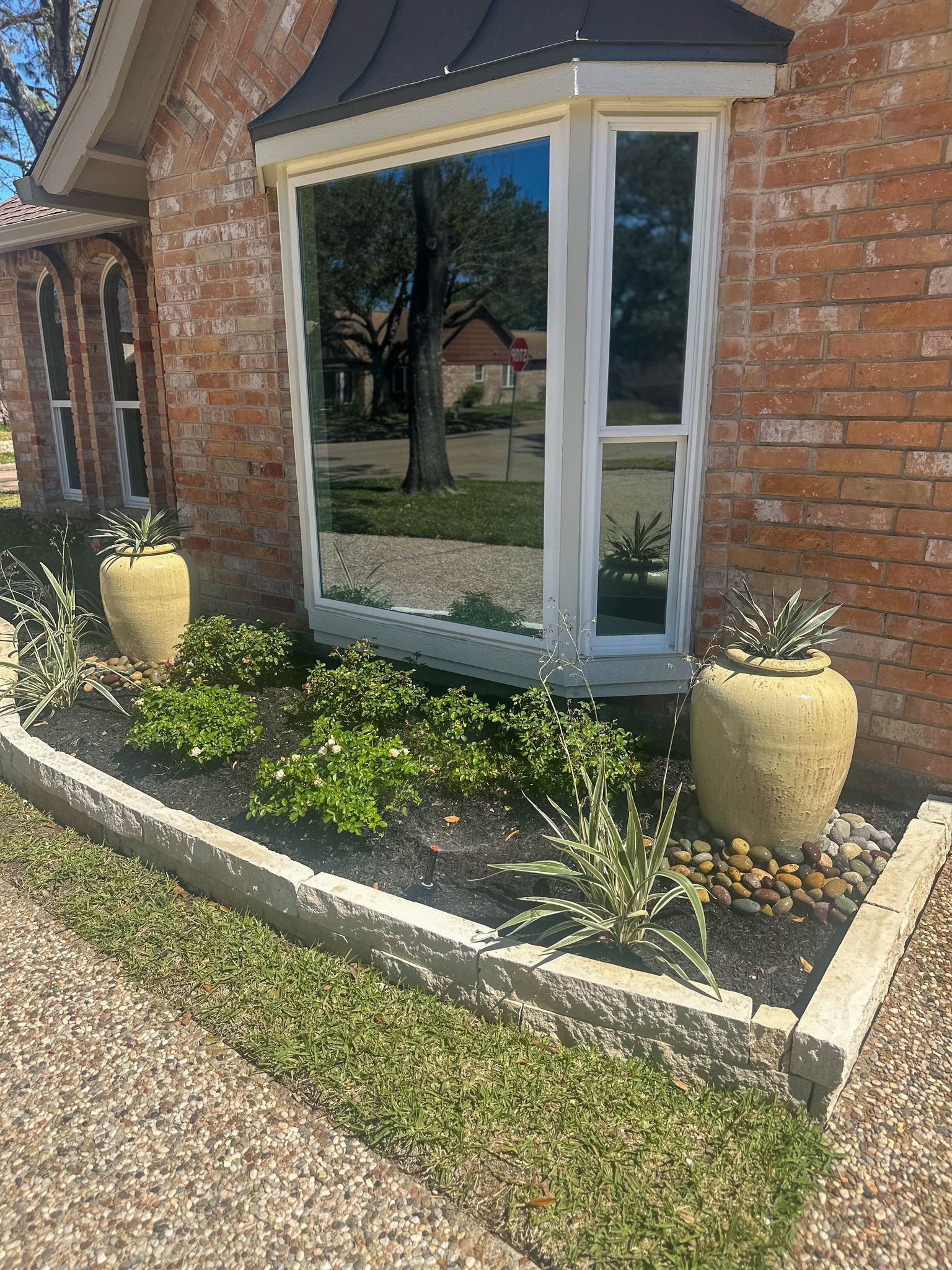Front yard makeover at Durban Dr!