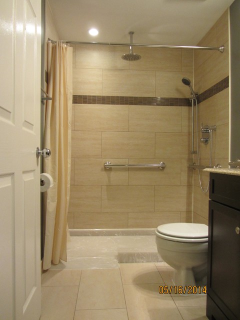 Wheelchair Accessible Shower Bathroom Toronto By Mtech