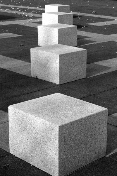 "Cubes For The Rubes" Art Print, Aluminum Dibond, Small