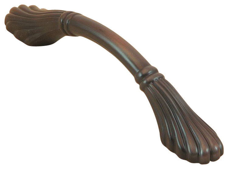 Stone Mill Hardware Oil Rubbed Bronze Fluted Bar Hardware Pull