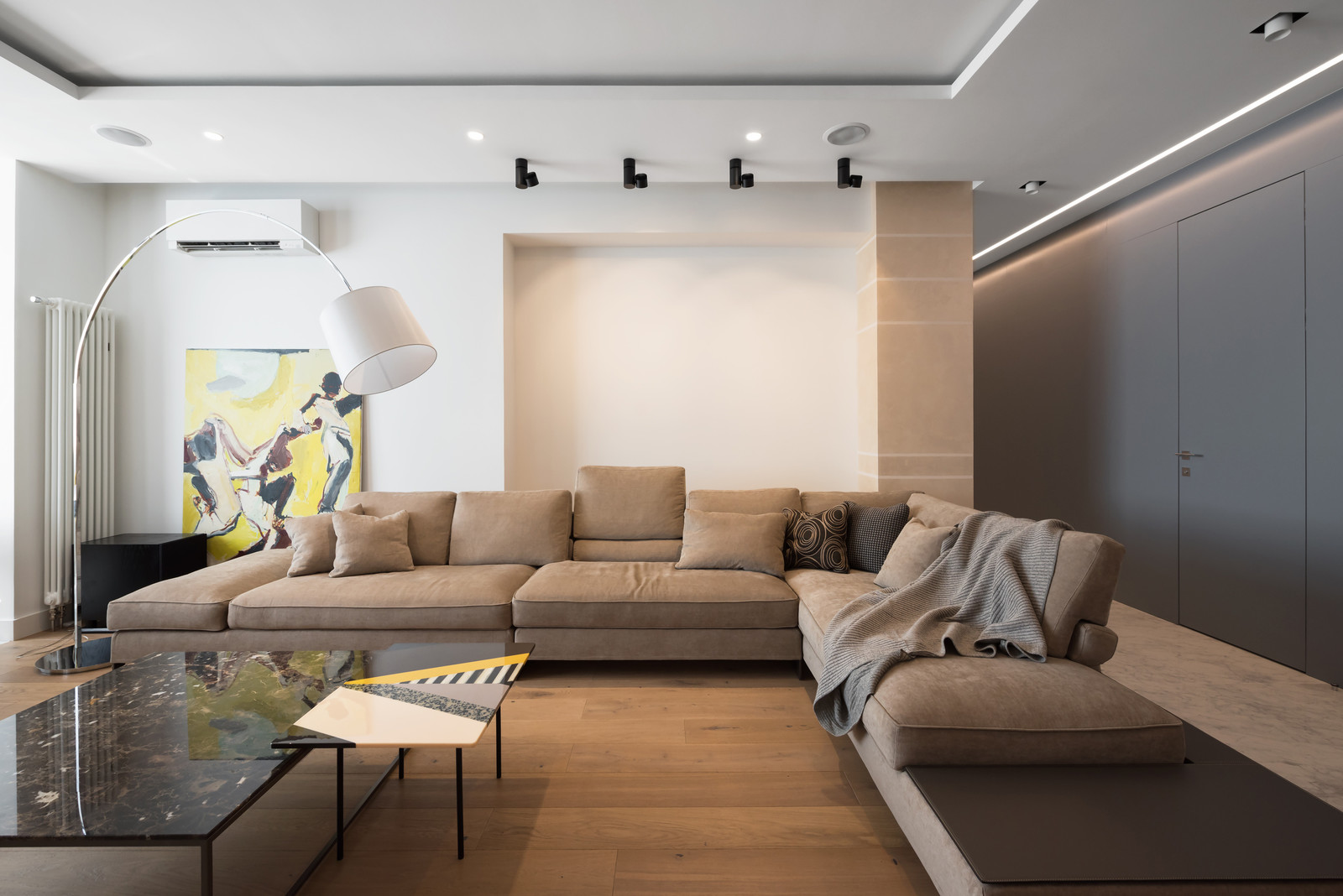 Текстиль в Апартаменты для прогрессивной семейной пары