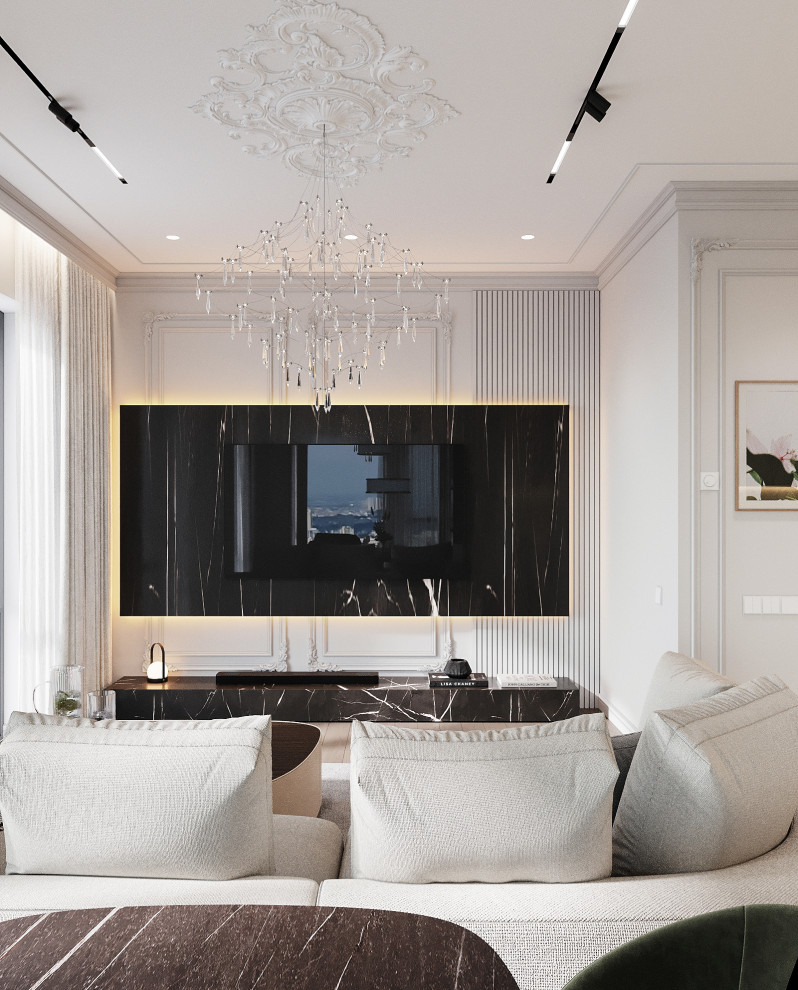 Дизайн проект в ЖК Павелецкая Сити 3 комнаты