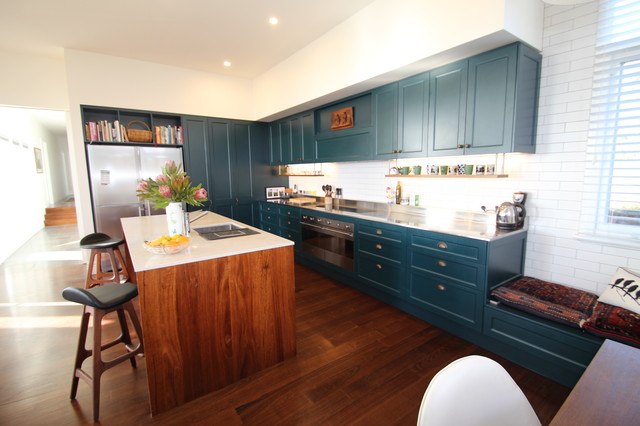 Kitchen Colour transitional-kitchen