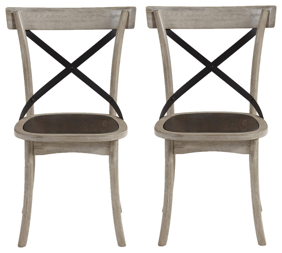 Winslet X-Back Dining Chairs Set of 2