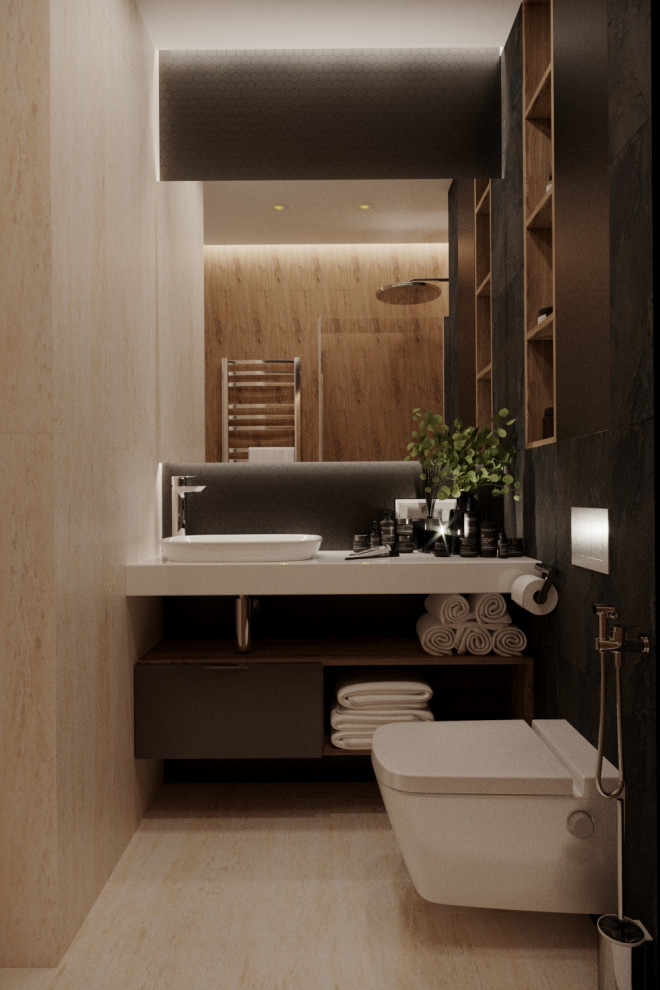 Проект квартиры в современном стиле г. Челябинск, жк EVOpark