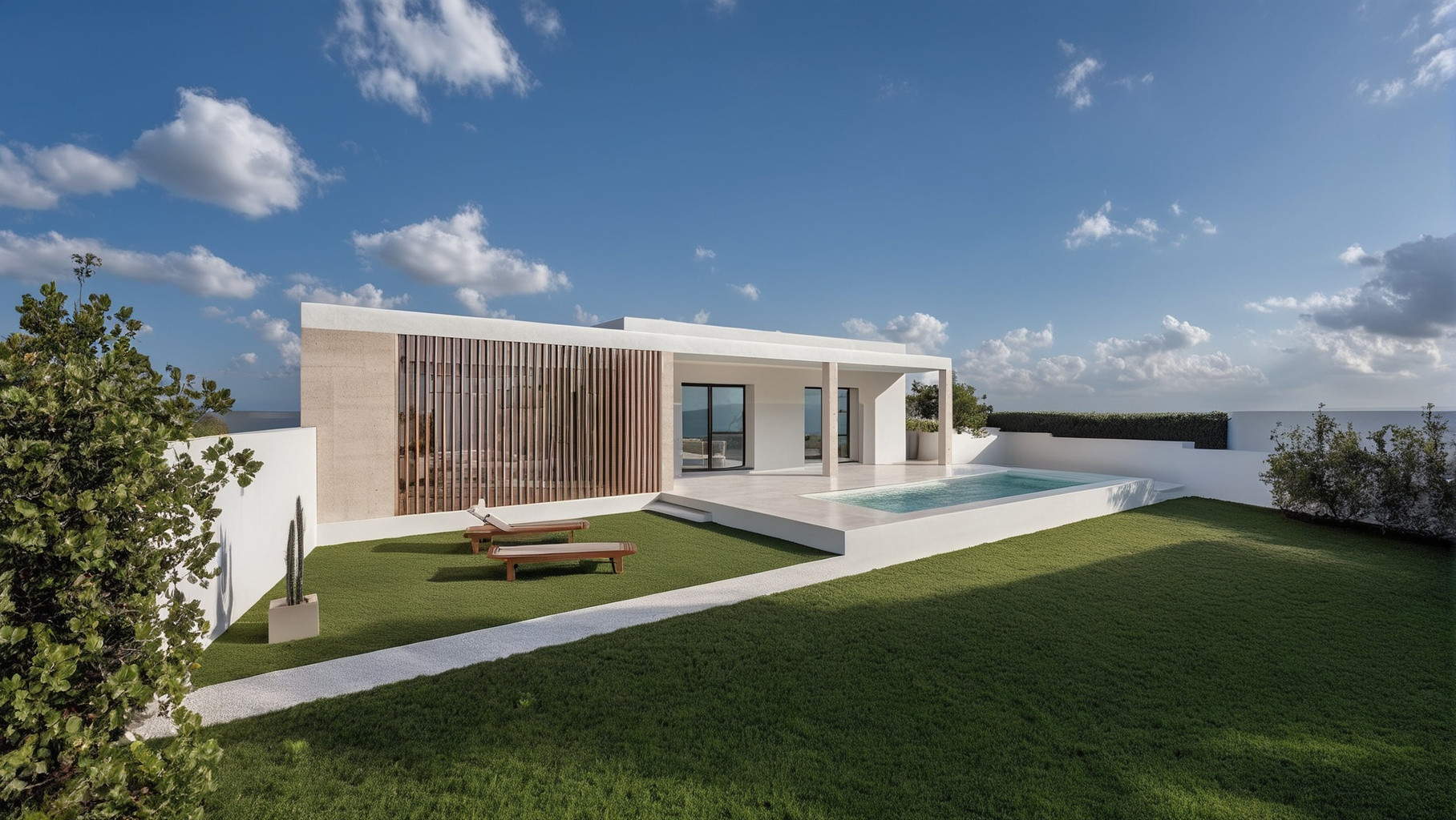 Villa con piscina in Sardegna