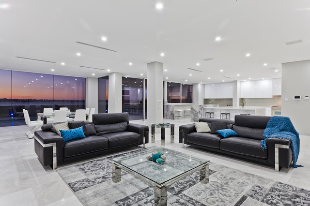 Interior trendy-dagligstue