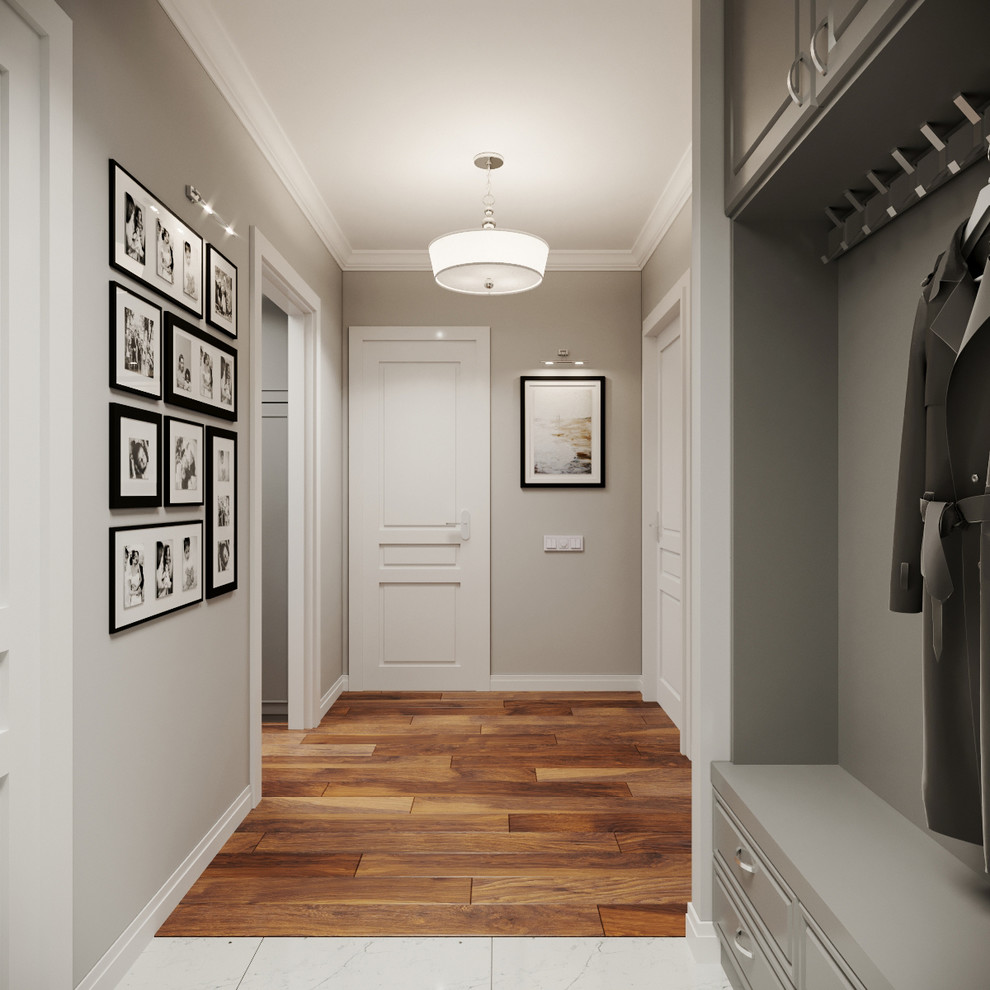 Квартира в ЖК «Золотая звезда» в стиле современная классика. 90м2. 2018