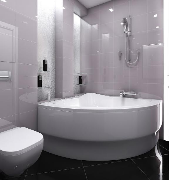 Ванная в 3к.кв ЖК “Новый Оккервиль“