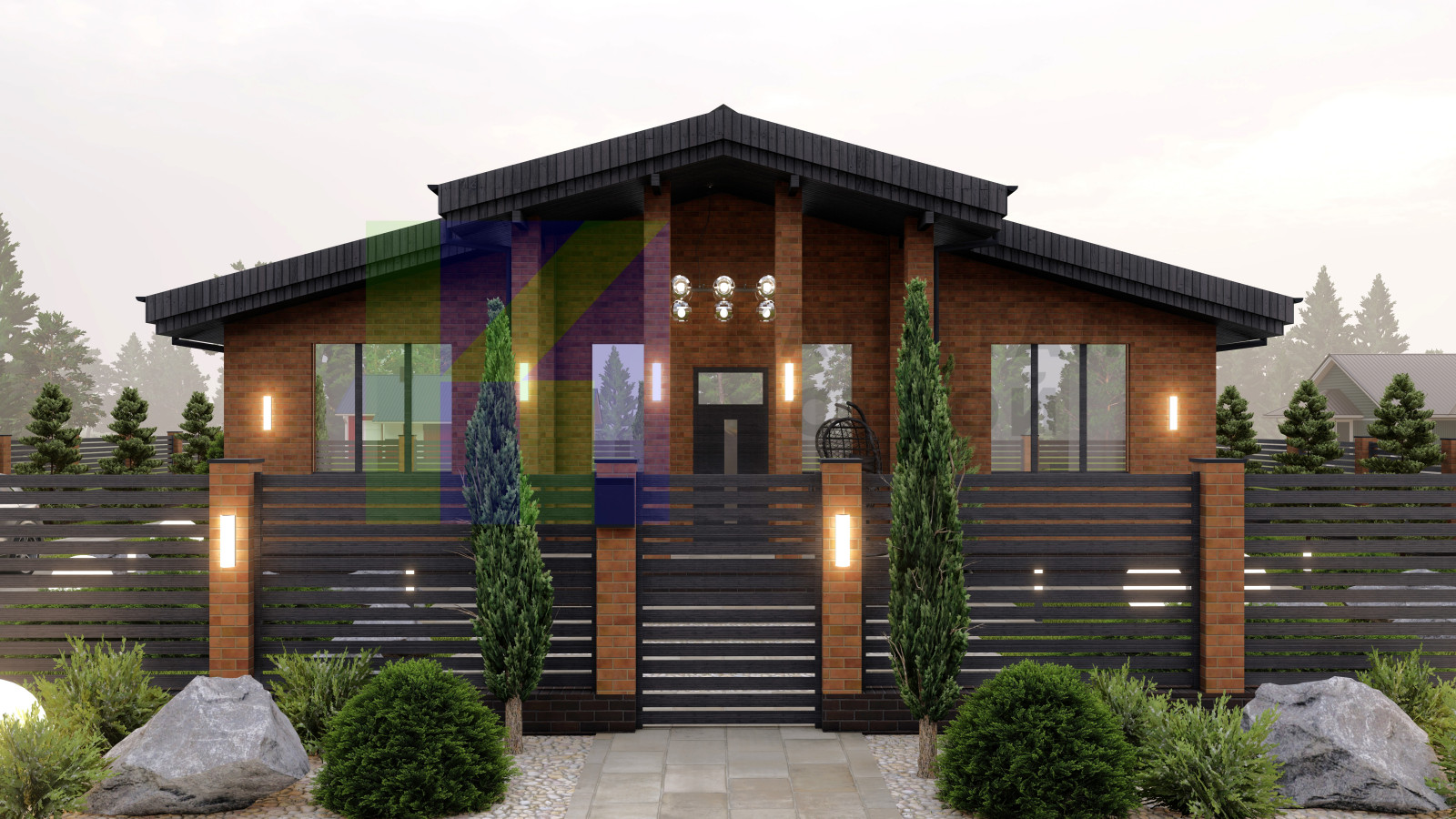 Загородный дом КС7-148м