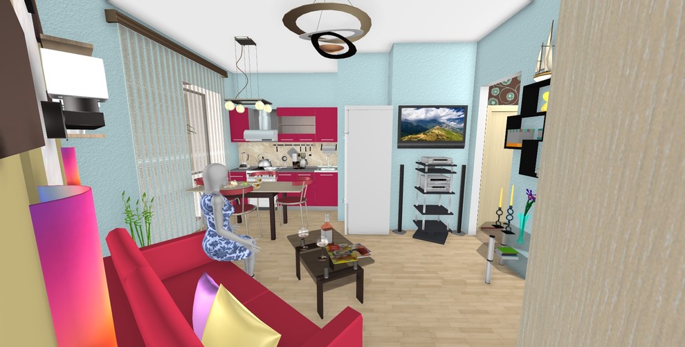 Квартира-студия 30 м2  для сына