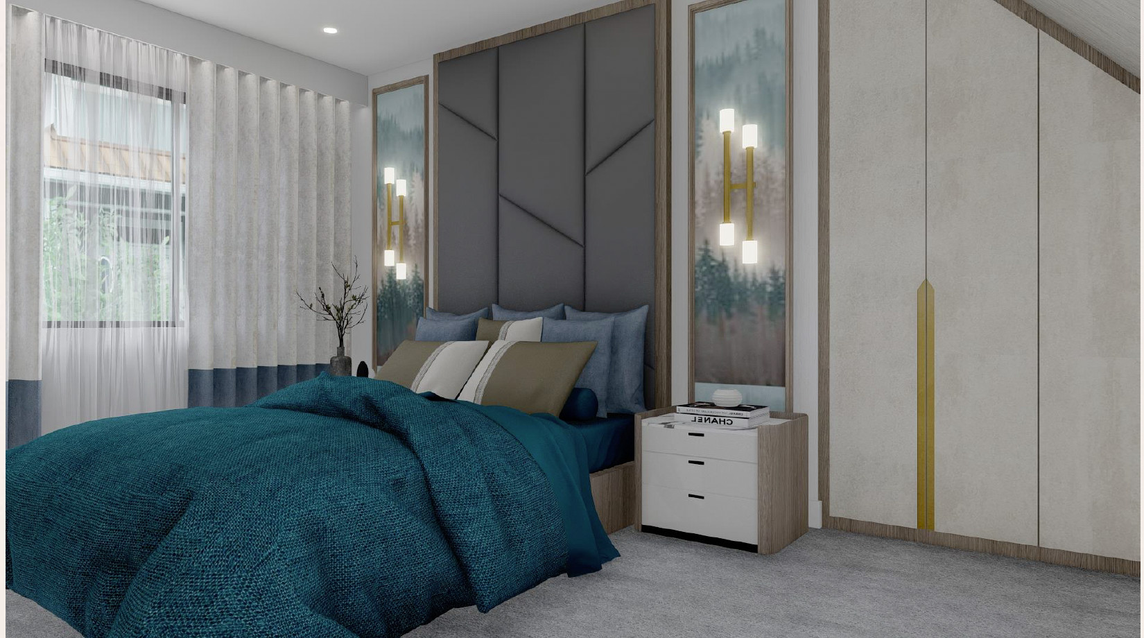 Modern Bedroom Renovation in Dalston