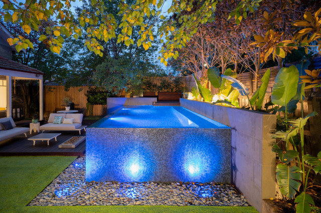 Pool 9548, Infinity Pool, Hampton tropical-pool