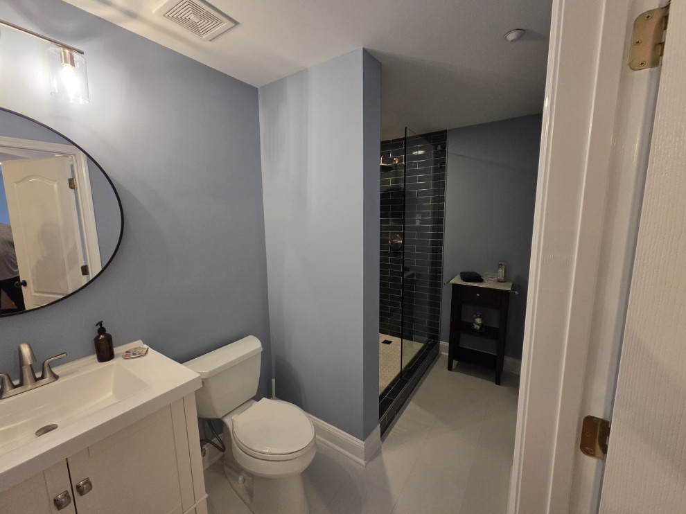 Modern Water Closet Design – Primary Bathroom Remodel in Charlotte