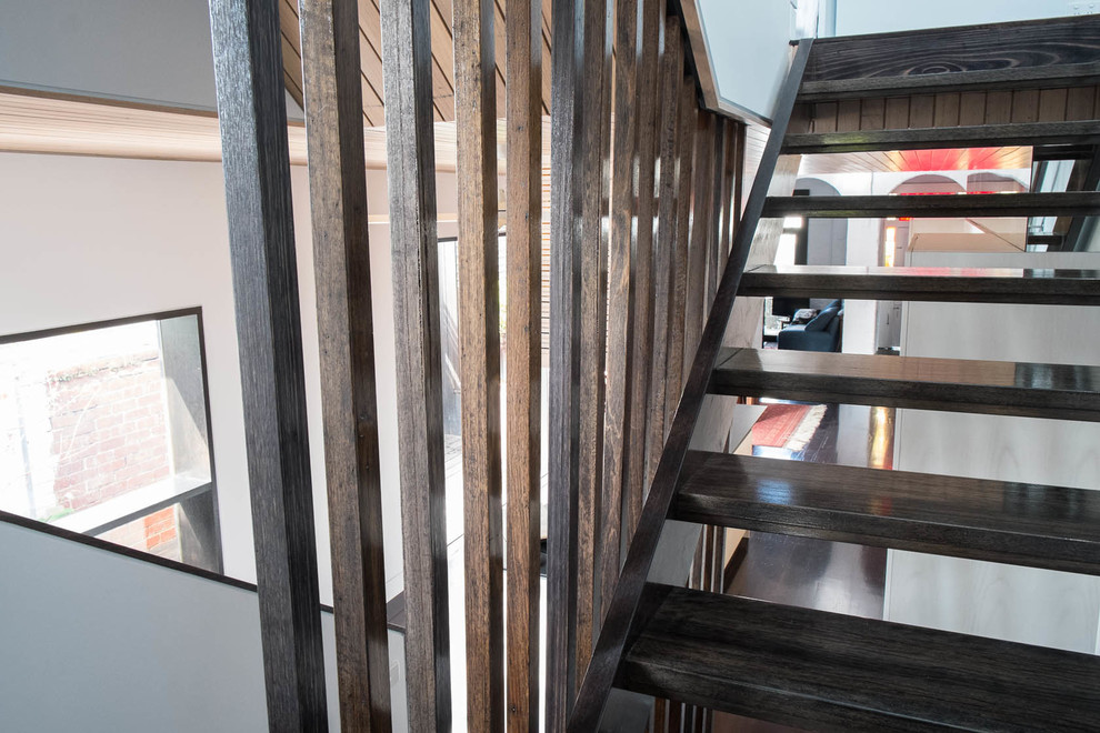 Design ideas for a contemporary staircase in Melbourne.