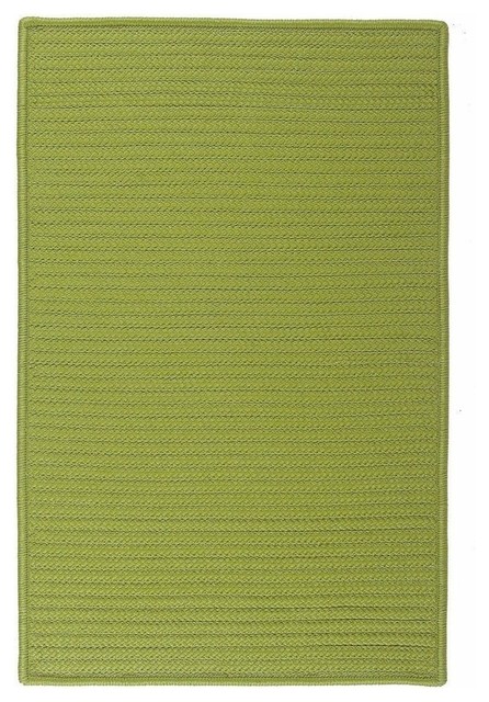 Colonial Mills Simply Home Solid H271 Bright Green Area Rugs, 3'x5 ...