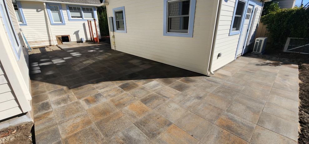Backyard Renovation with Paver