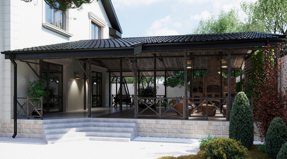 дизайн-проект террасы