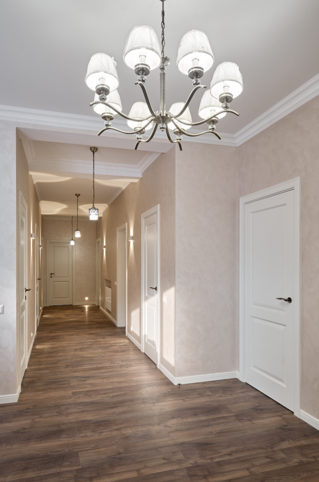 Белые Кантри в классическом интерьере