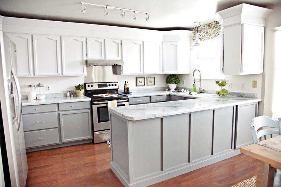 Inspiration for a transitional kitchen remodel in Miami