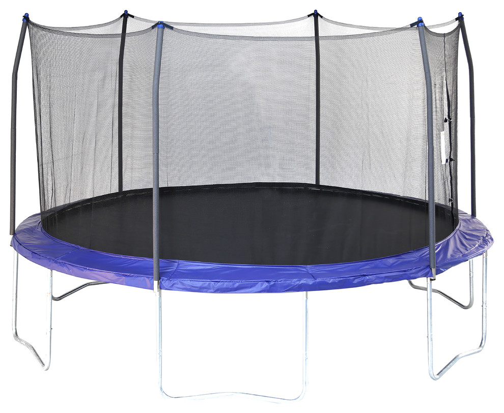 Skywalker Trampolines Round Trampoline and Enclosure, Blue, 12' -  Contemporary - Trampolines - by Skywalker Holdings LLC | Houzz